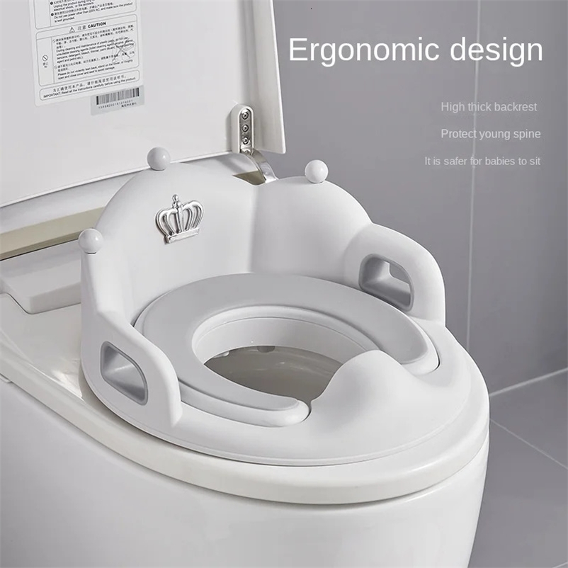 Baby and Child Toilet Seat Ring Female Baby and Little Boy Cushion Bedpan Cover Childrens Toilet Household Auxiliary Toilet 250220