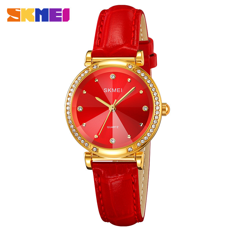 Womens Simple Women's Skin With Waterproof Quartz Watch W1