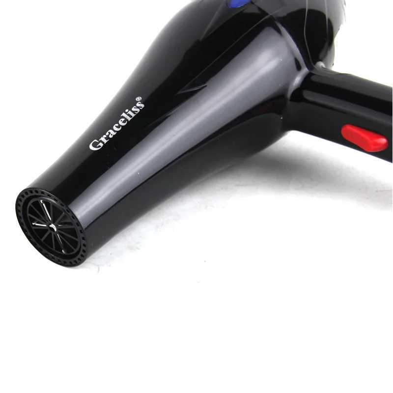 Hair Dryer Professional Powerful Hair Dryer Fast Heating Hot And Cold Adjustment Ionic Air Blow Dryer with Air Collecting nozzle W250220