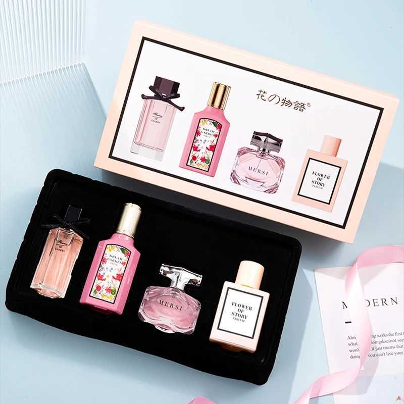 Men Perfume Gift Box Freesia Womens Perfume Set Masculinos Set Lasting Fragrance Spray Floral Scent Pheromone Cologne PerfumesXJ250220