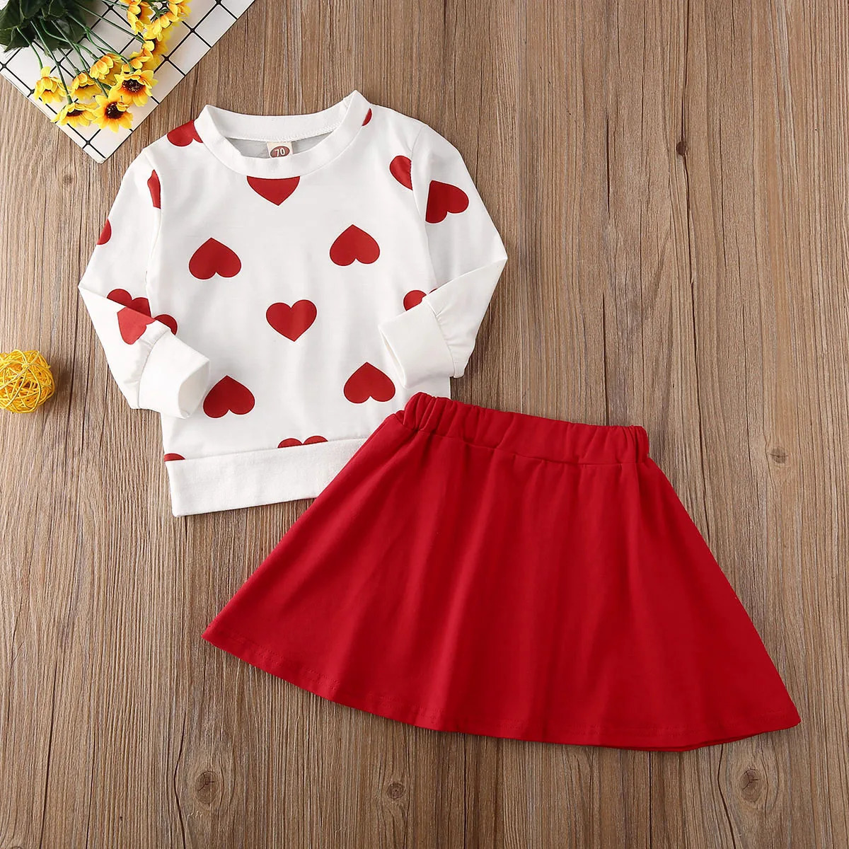 Toddler Girls Winter Clothing Set Warm Fleece Hoodie Jacket Pants 2Pcs Outfits for Kids Fall Casual Wear 1-6 Years 250219