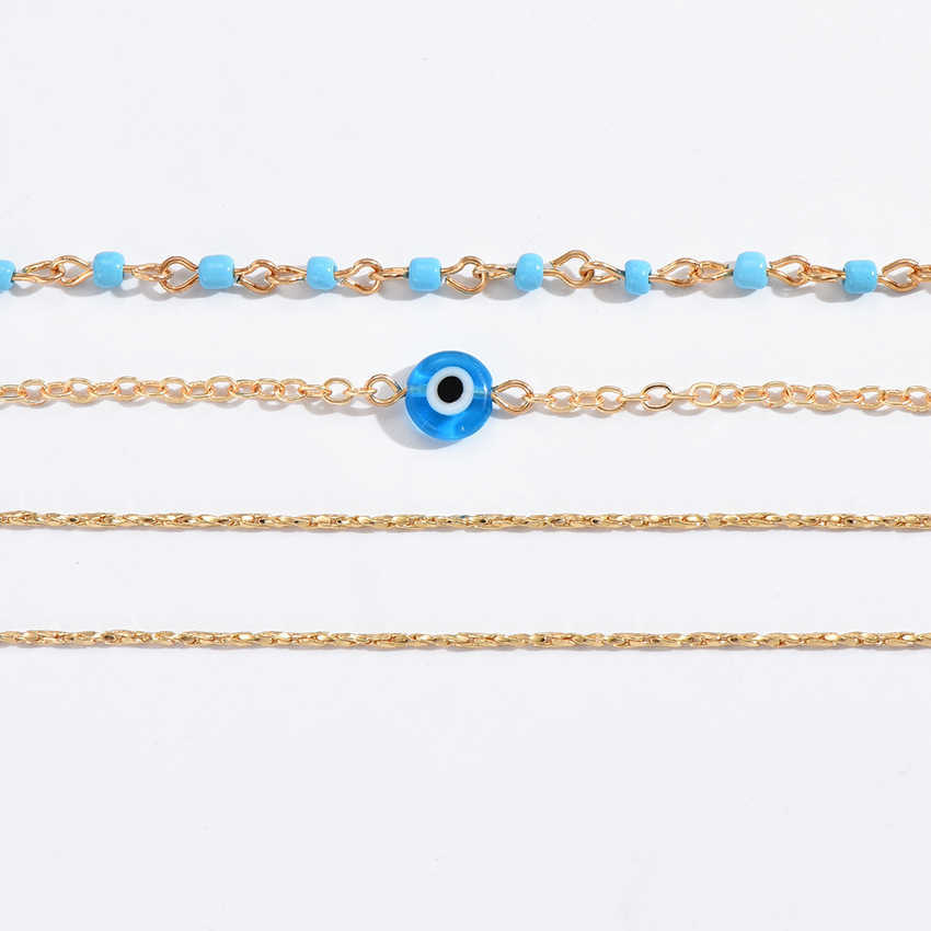 Charm Bracelets Devils Eye Bracelet Eye Bracelet Seaside Vacation Beach Accessories Bracelet B0310-2 H25220