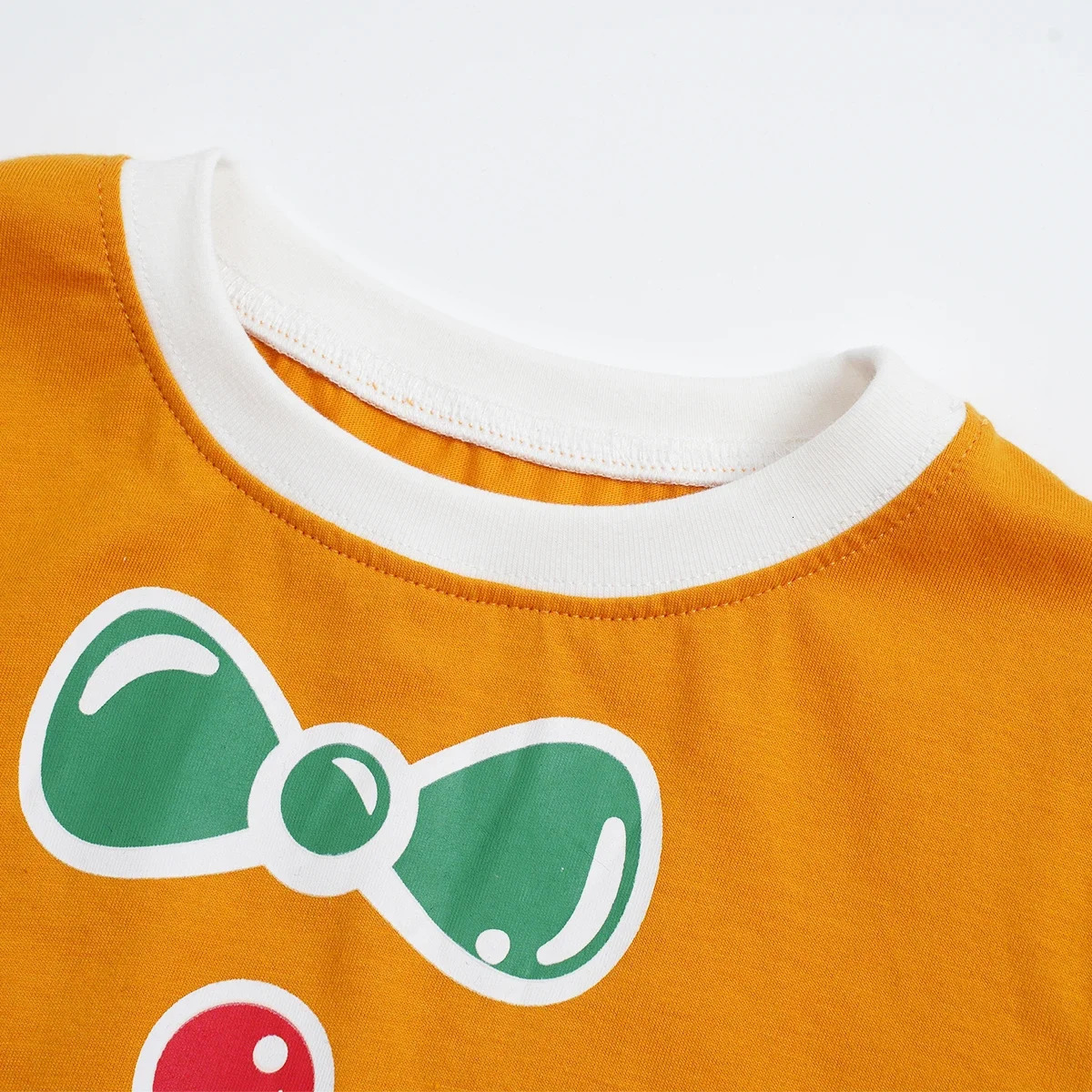Kids Pyjamas Toddler Gingerbread Man Costume Infant Boys Girls Christmas Pajamas Halloween Funny Theme Party Sleepwer Set 250220