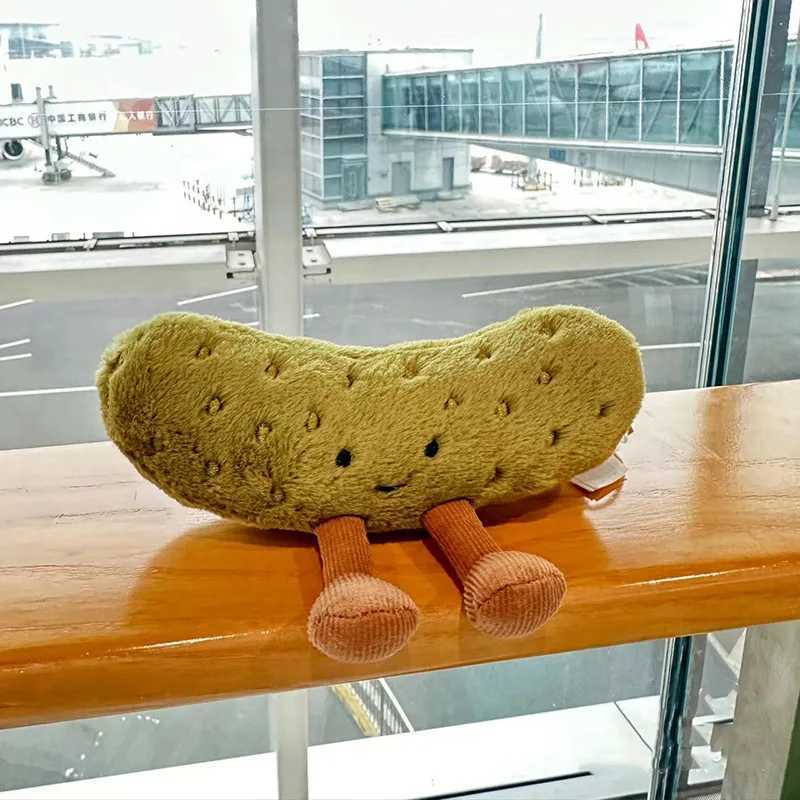 Fun Vegetable Potato Plush Toy Pickled Cucumber Coffee Bean Doll Creative PersonaliTY Soothing Doll Girl Birthday Gift W250219