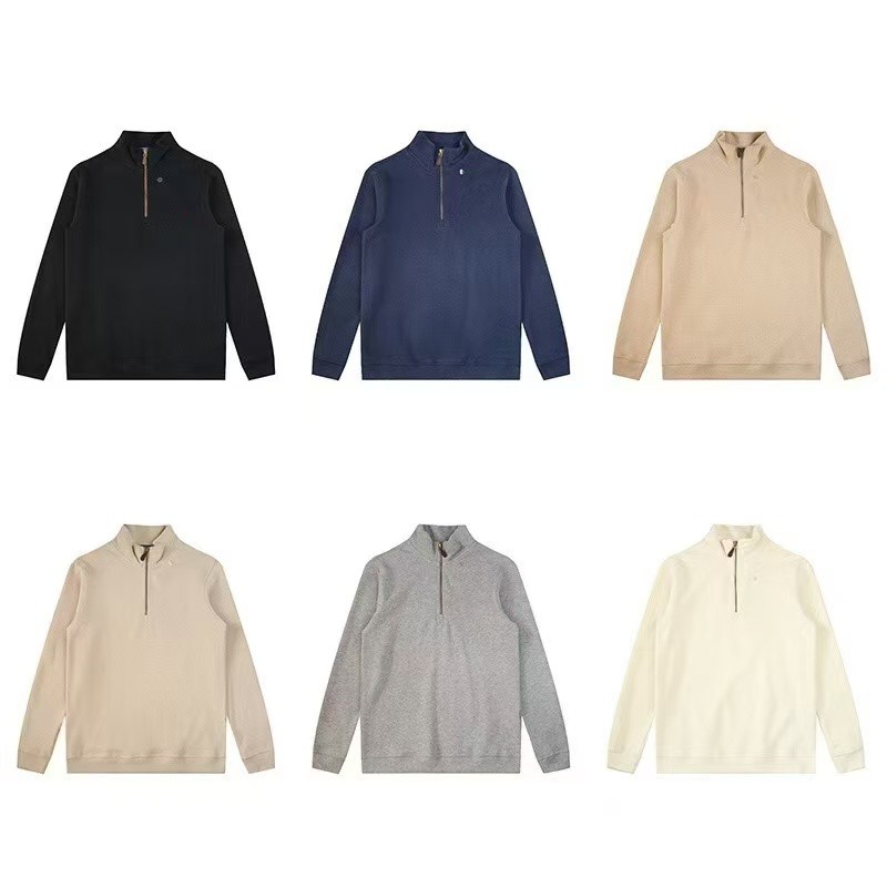 Designer Men hoodie Hoodie Long Sleeve Half Zipper Knitted Men Woman Sweatshirts Embroidery Fashion Top