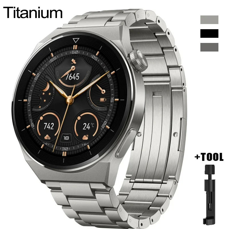 Metal Watch Strap For HUAWEI 3 Pro Band 22mm GT 46mmGT3GT 2 46mmGT2 Bracelet 250118