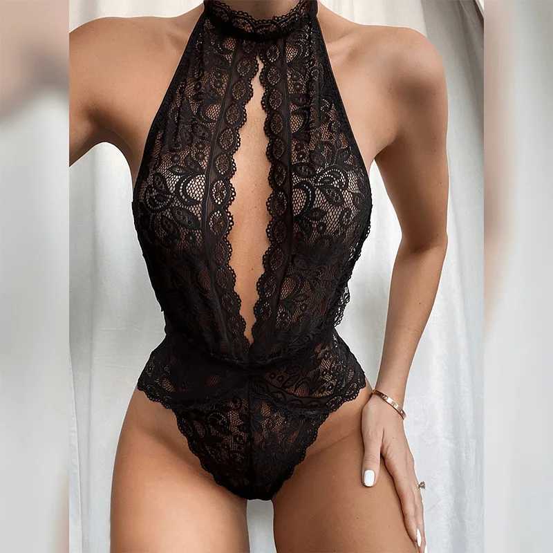Sexy Hot Erotic Costumes Porn Womens Lingerie Sexy Lace Transparent Babydoll Sex Lingerie Pajamas Ladies Exotic Clothing W250220