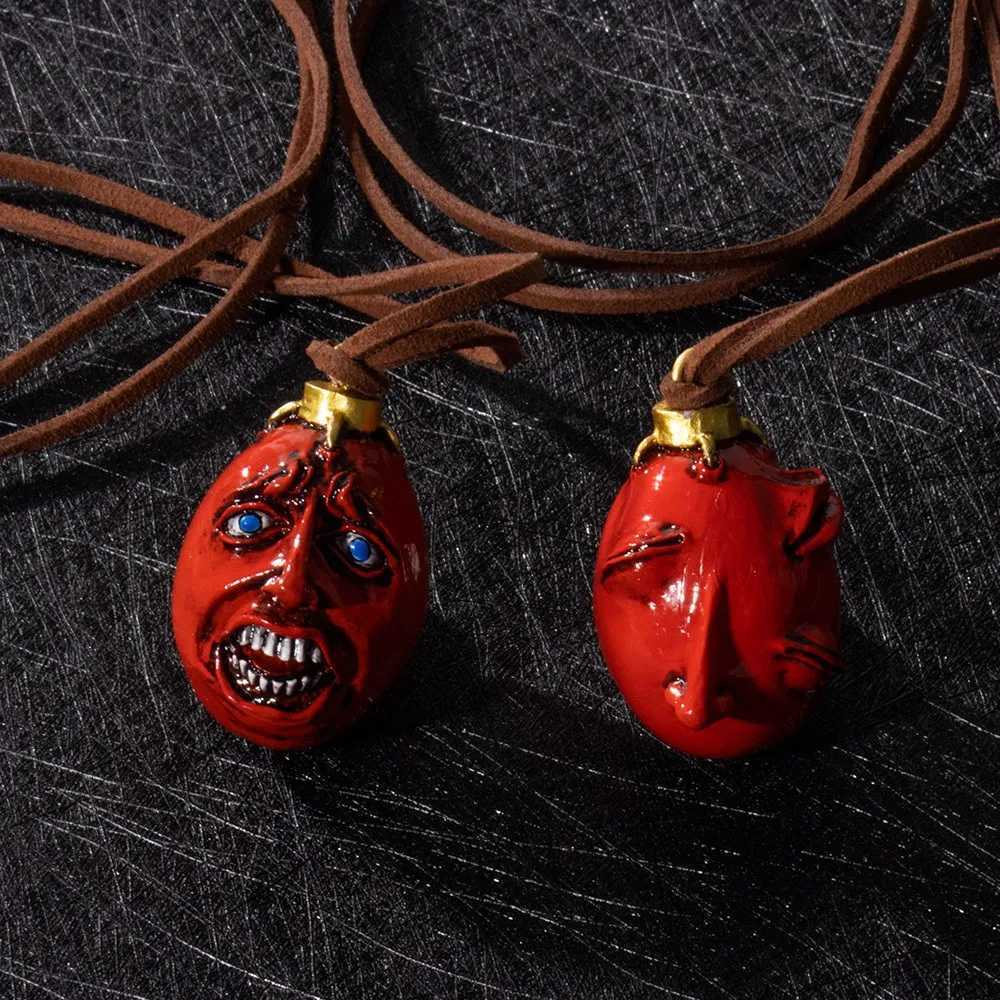 Anime The Egg Of The King Necklace Behelit Griffith Cosplay Props Guts Beheritto Pendant Fashion JewelryXJ250219