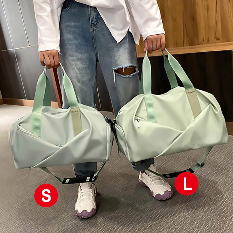 Women Sports Gym Bag Travel Dry Wet Bags Multifunction Swimming Shoulder Messenger Pack Weekend Fitness Training Handbag 250214