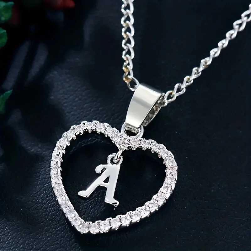 Bohemian Style Heart-shed Letter Pendant Necklace Wedding Party Gift For Men And WomenDelicate Gift for Men And WomenXJ250219
