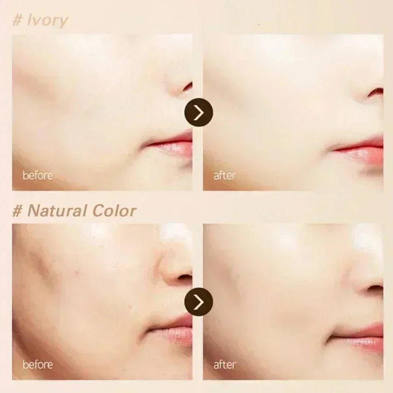 Oil control matte BB cream liquid base waterproof and durable full coverage acne spots dark round concealer makeup 250217
