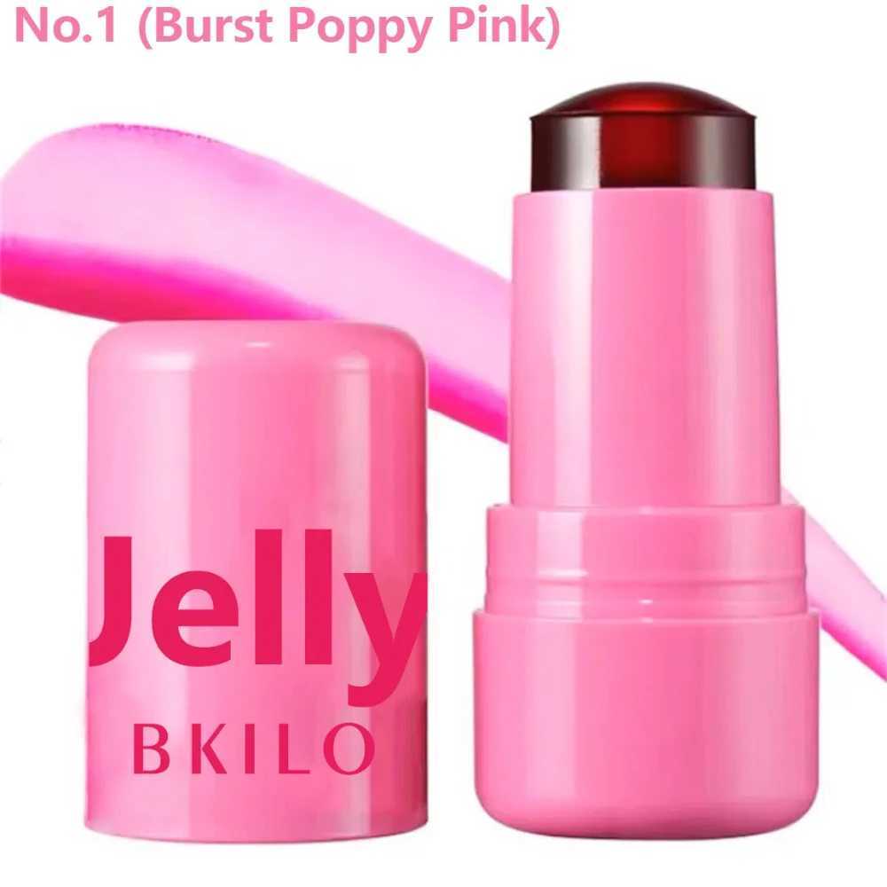 4pcs Set Jelly Cheek B Tint 3-in-1 Transparent Moisturized Ber Facial Contour Rouge Lip Stick For Lasting Rouge MakeupW250220