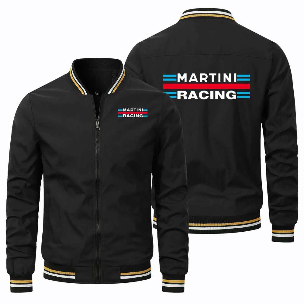 Men's Martini Running Jacket, Pilot Jacket, Spacious, Comfortable, Waterproof, Hip Hop Street, Large Size, High Quality, New, 2024