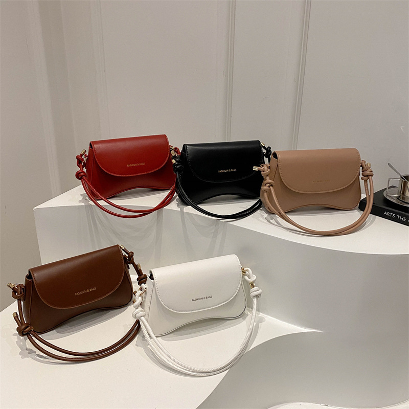 Fashion Handheld Small Square For Women 2025 Spring New Style, Western Style Single Shoulder Underarm Bag, High Grade Crossbody Bag