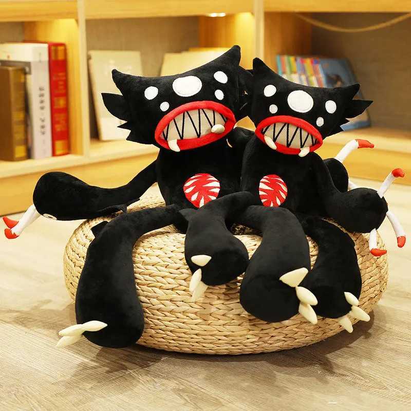 30cm Soft Black Spider Monster Plush Toy Creative Stuffed Animal Anime Doll for Pet Boyfriend Kid Son Birthday Funny Gift W250219