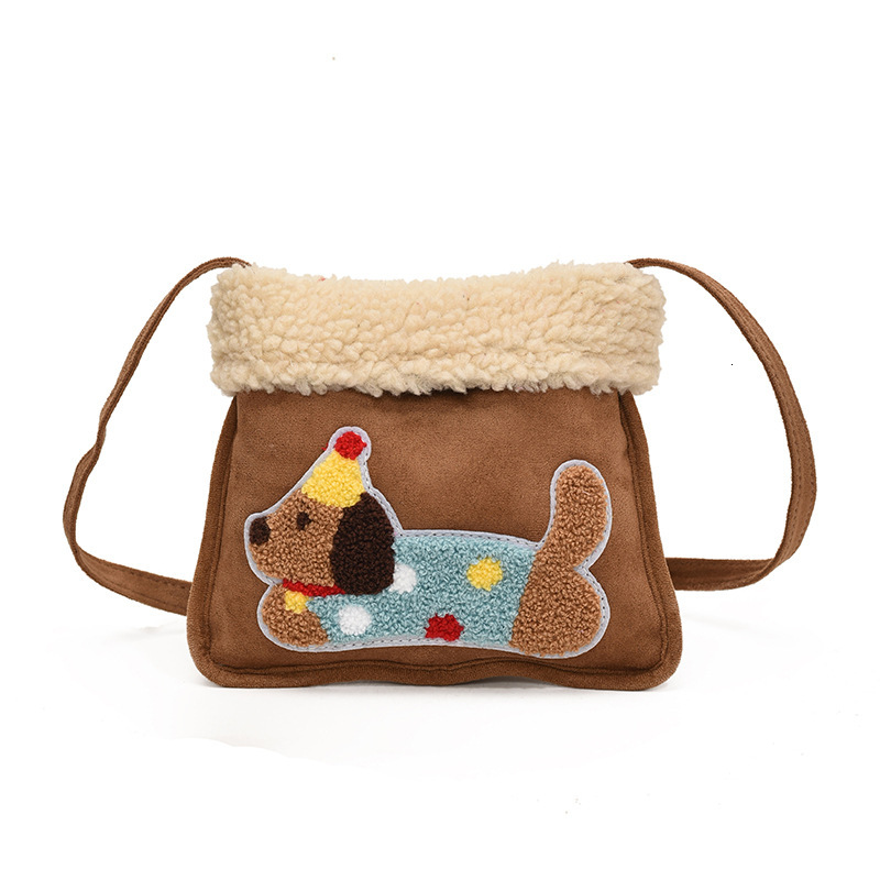 Mao collar small square 2025 new popular versatile handbag women's shoulder cute sausage dog crossbody bag #swissmilitary