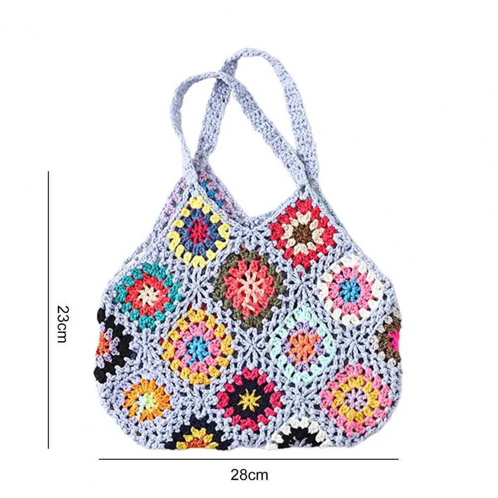 Stylish Women Tote Bag Large Capacity Space-Saving Women Handbag Cut-out Handbag Shopping Bag Z250219