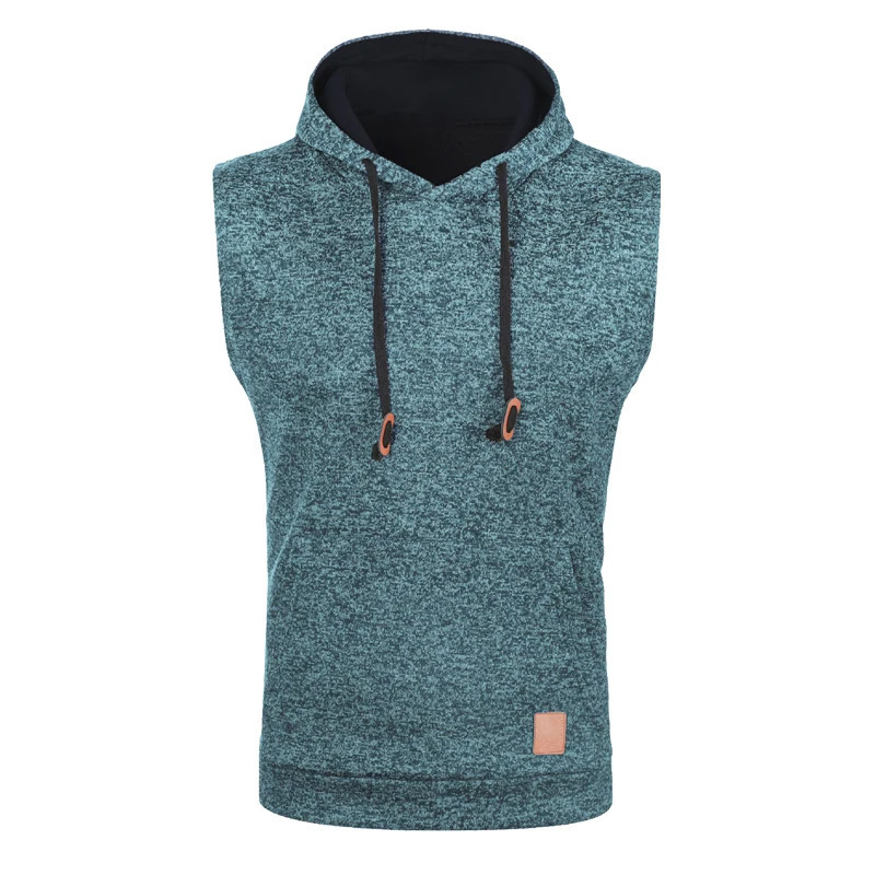 Autumn Winter Fashion Waistcoat Men Fleece Sweater Vest Male Casual Jumpers Sleeveless Knitwear Hooded Knit Vest Man Clothing 250219