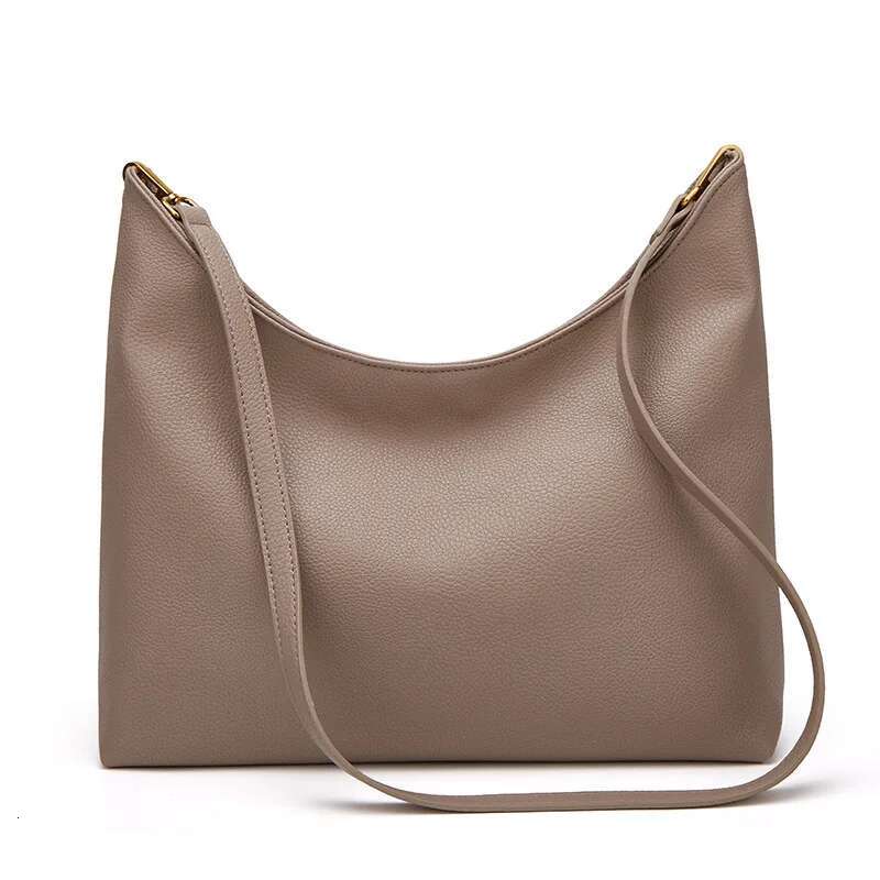 Minimalist Large Capacity Bag Women, New Autumn Winter Fashionable And Stylish Shoulder Bag, Versatile Soft Leather Tote Cro