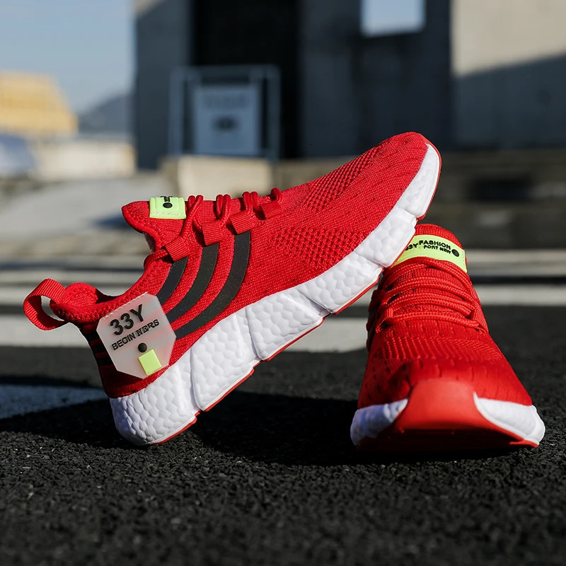Men Casual Sneakers Summer Breathable Sport Shoes Lightweight Outdoor Mesh Running Athletic Jogging Tenis Walking 250219