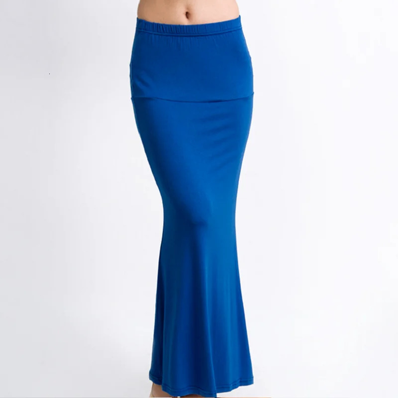 European and American Wind Large Size Ladies Candy Color Bag Hip Fishtail Skirt 250220