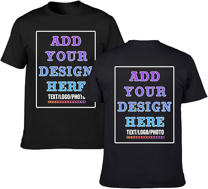 Custom Shirt Personalized T-Shirt Design Your Own Personalized Shirts