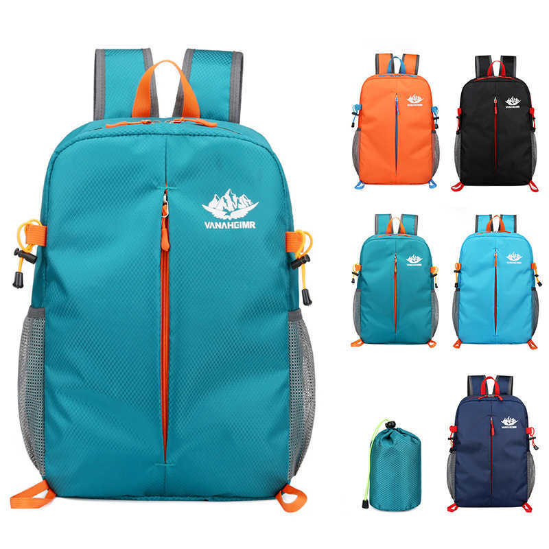 New Outdoor Folding Bag Travel Leisure Backpack Lightweight Large Capacity Backpack Student Schoolbag Day Backpack Travel Bag 241225