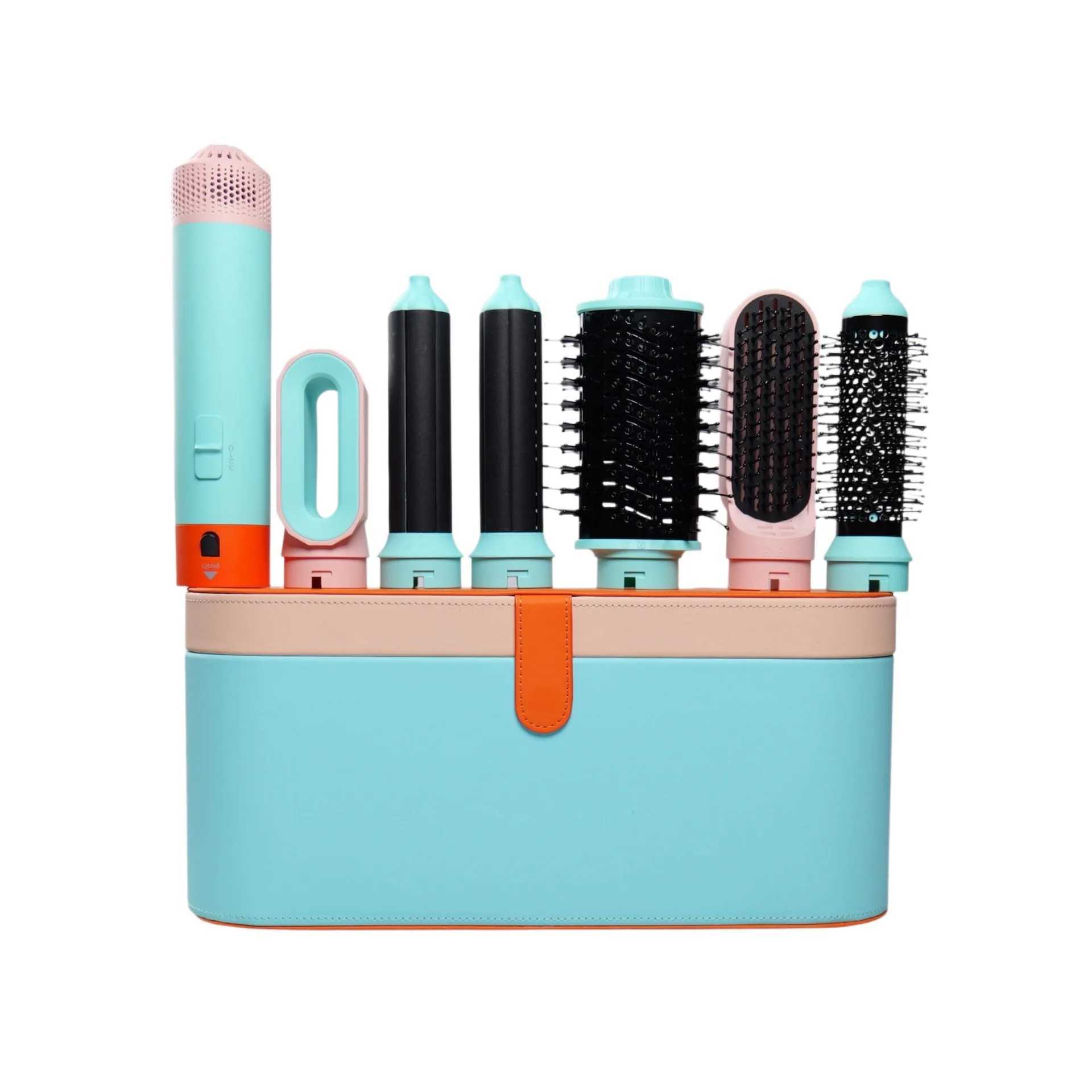 Professional air hairstylist 6-inch low-noise curly straight hair dry 000W hot air brush W250220
