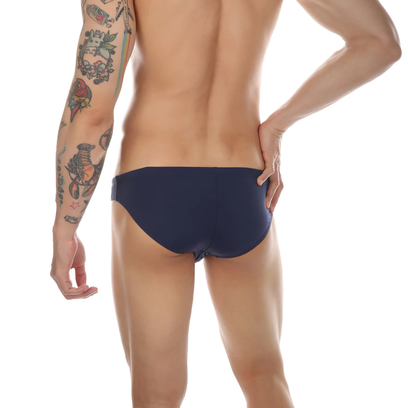 CLEVERMENMODE Swimwear Mens Bikini Swim Briefs Swimsuit Sexy Swimming Bathing Suit Beach Shorts sungas Trunks 250220