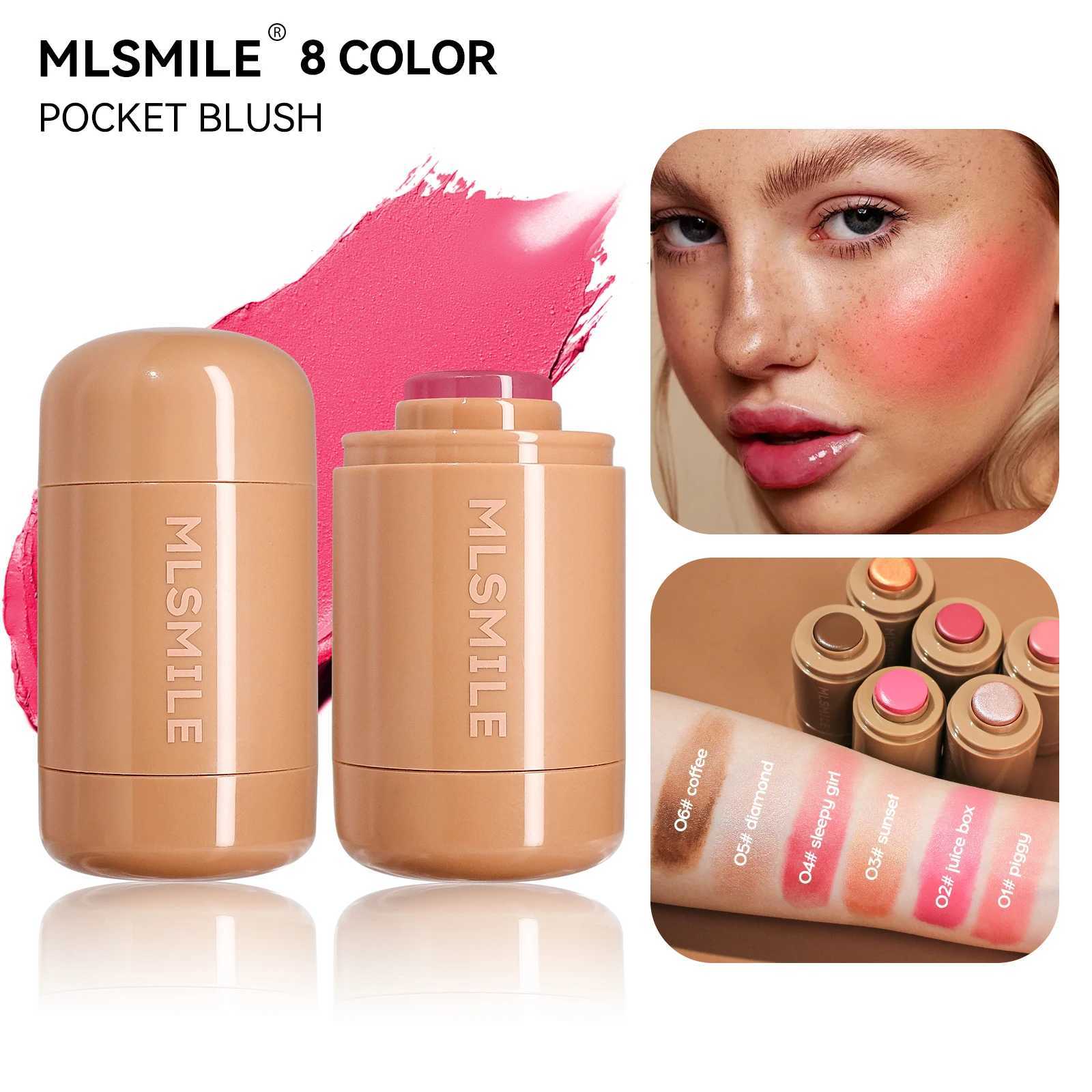 MLSMILE Multi-purpose b stick. For lips and cheeks. Vegan and non-irritating. Moisturizer and Lip GlossW250220