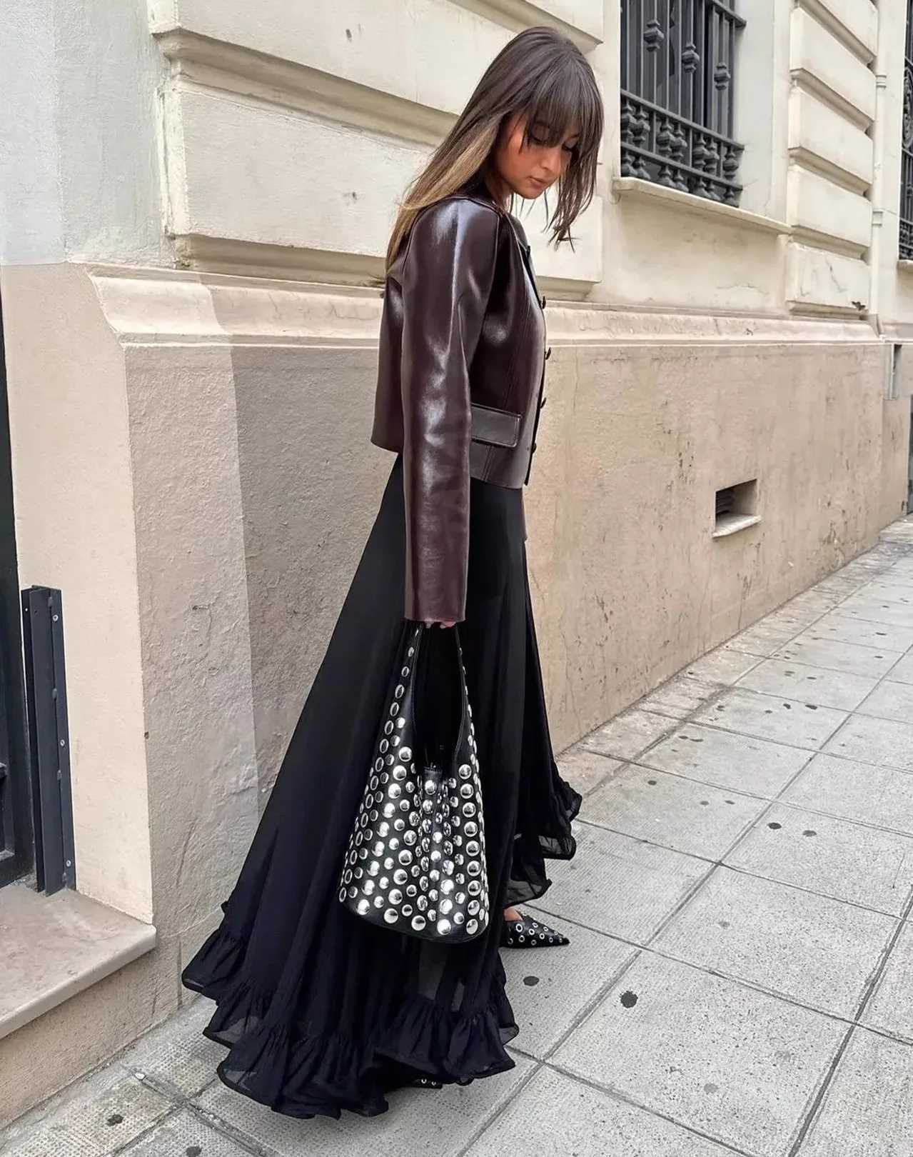Fashion Buckets Bag Designer Women Handbags Luxury Pu Leather Shoulder Bags Retro Y2K Underarm Bag 2025 Y250218