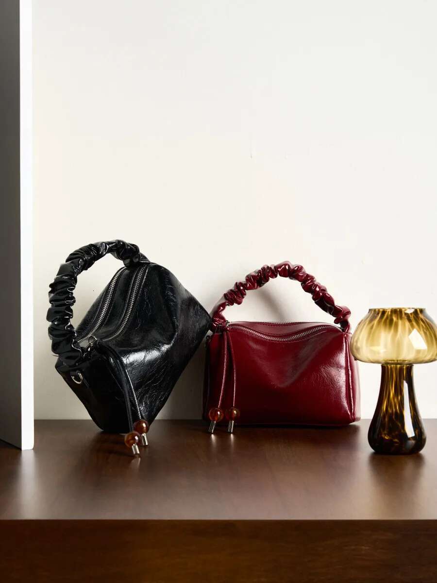 YANATARI Genuine Leather Woman Shoulder Handbags Ladies Crossbody Bags Designer Minimalism Chinese Style Bag