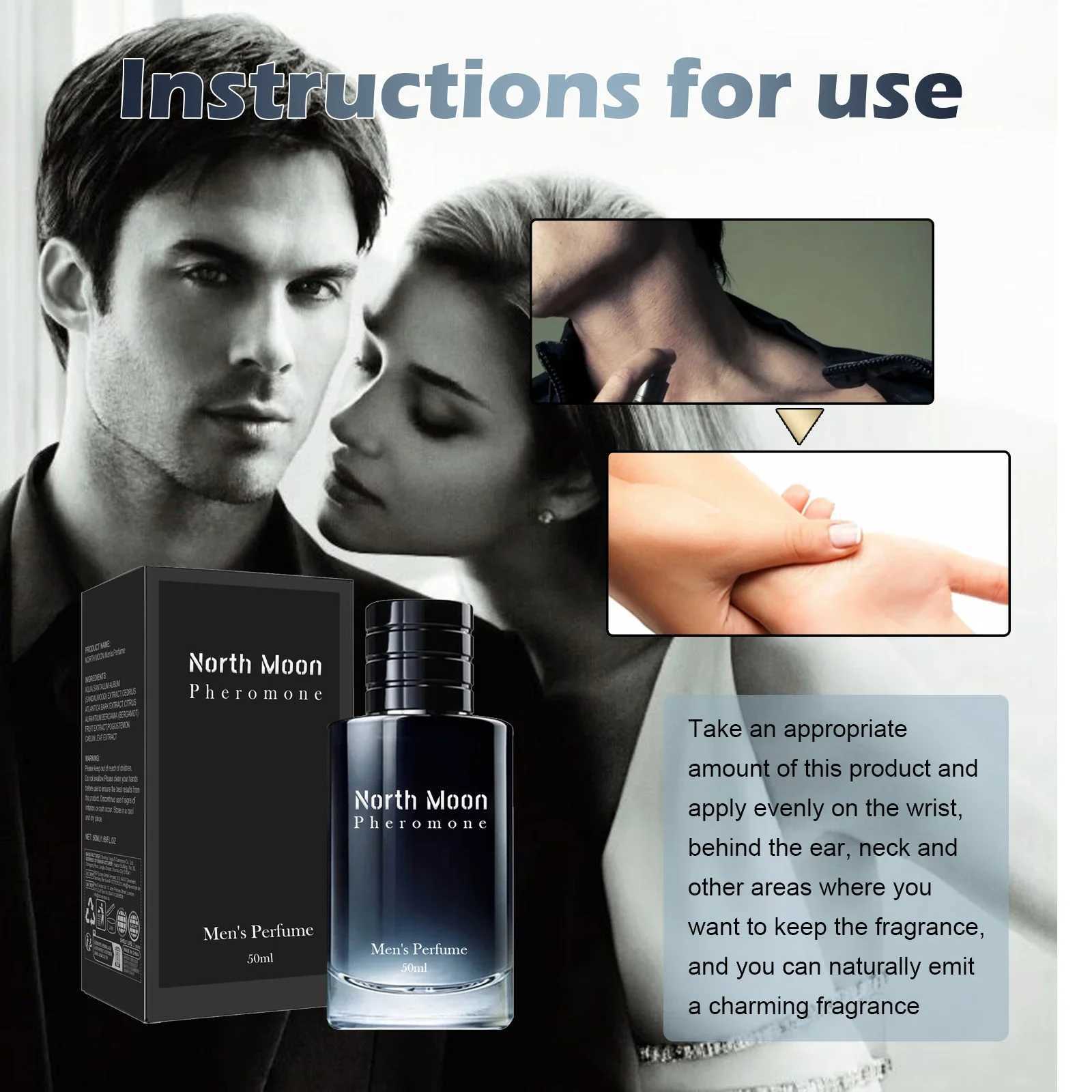 50ml Men Perfume Spray Gift Lasting Fragrance Cologne Scent Attracting Women Fresh Natural Charming Pheromone Flirting PerfumeXJ250220