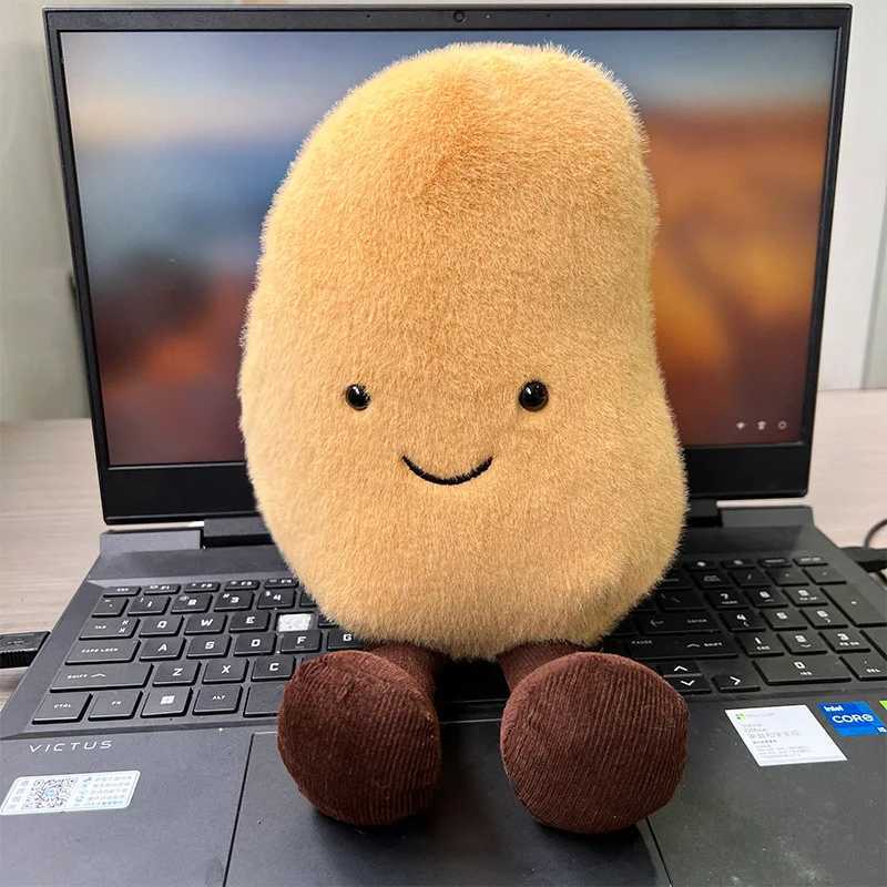Fun Vegetable Potato Plush Toy Pickled Cucumber Coffee Bean Doll Creative PersonaliTY Soothing Doll Girl Birthday Gift W250219