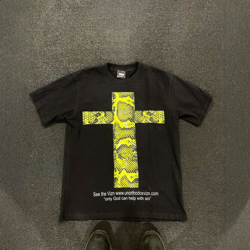 Summer y2k printed T-shirt, sleeved round neck top, personalized dark INS slim fit short T-shirt