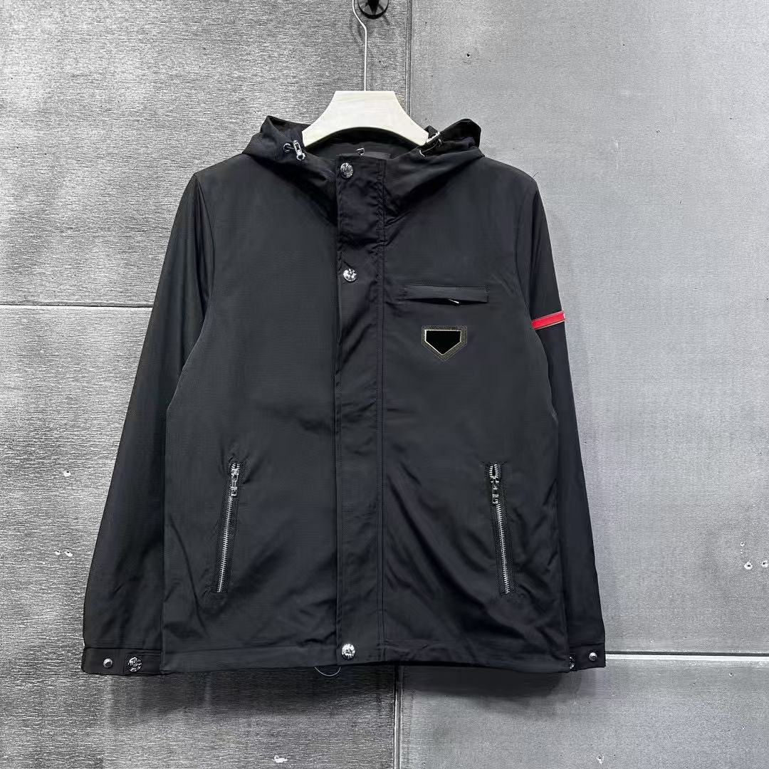 Men's Jackets Coats designer Coat 2025 men spring and autumn jacket new hooded jacket popular versatile casual slim fit top