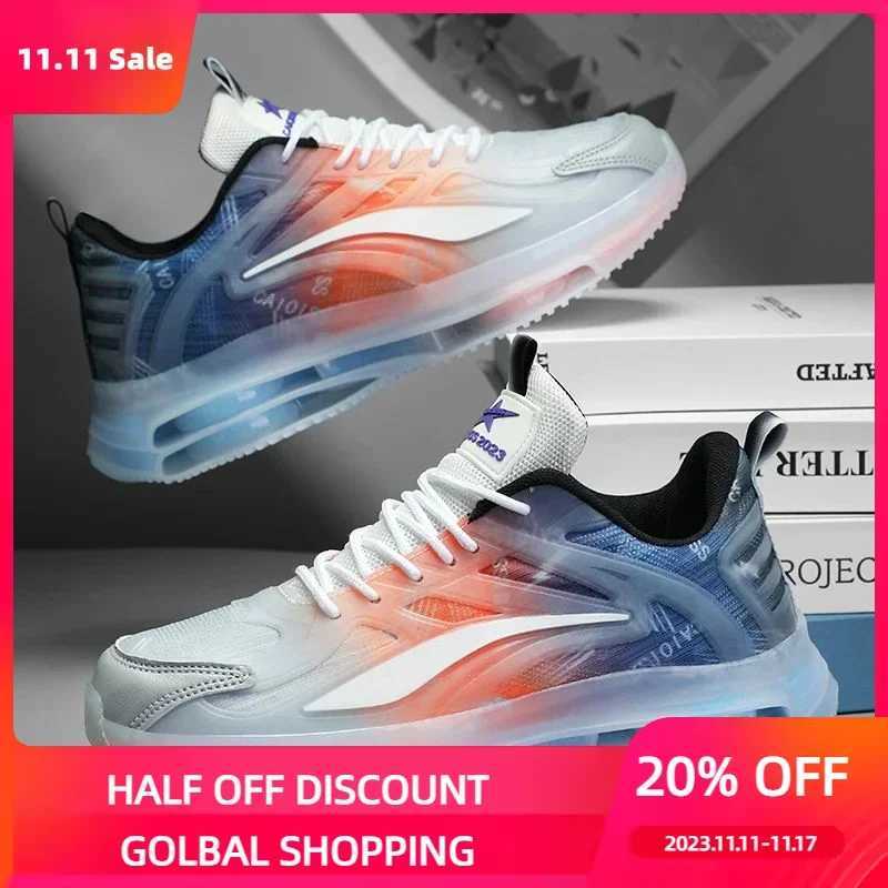 Fashion Casual Mens Running Shoes Lightweight Tenis Cfortable NEW Top Breathable Air Cushion Walking Sneakers Z250220