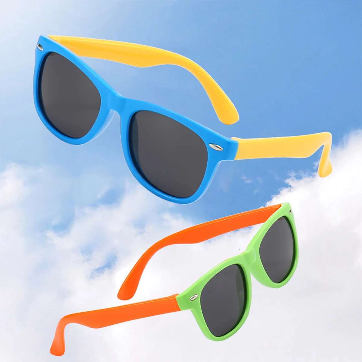 Ddmyshoesvip Fashion Brand Children S Color UV Baby Sunshade Anti Blue Light Glasses Girl And Boy Sunglasses