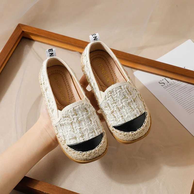 Fashion Baby Girl Princess Flats Shoes Infant Toddler Child Casual Slip Shoes Retro Soft Bottom Shoes Spring Autumn Summer X250220