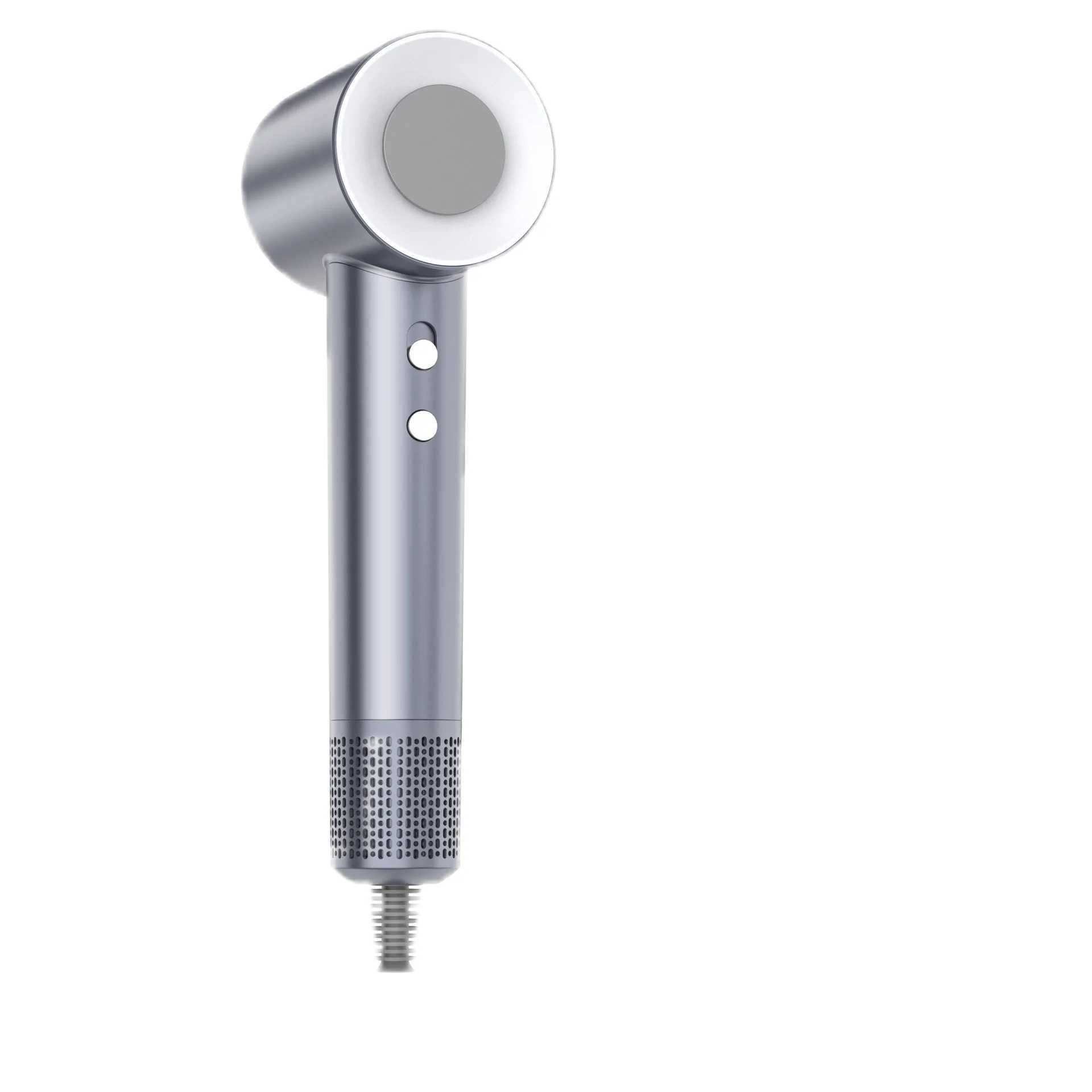 Mini high-speed hair dryer with screen display portable suitable for fast drying at home negative ion brushless mini hair dryer W250220