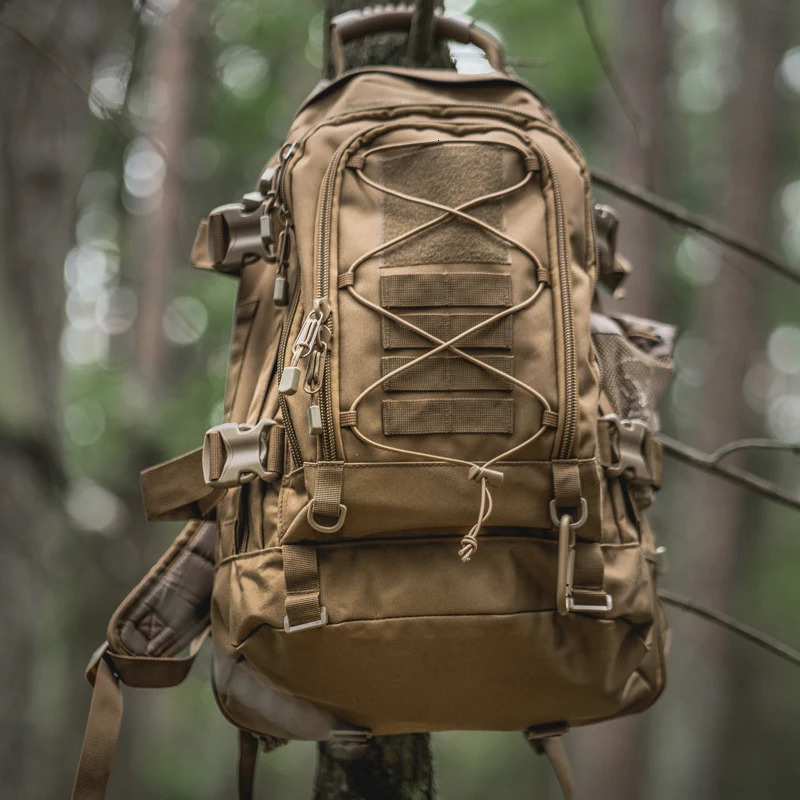 65L Outdoor Tactical Backpack Mens Hiking Bag Large Capacity Military Army Bags Travelling Camping Rucksack 250118