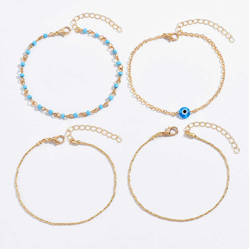 Charm Bracelets Devils Eye Bracelet Eye Bracelet Seaside Vacation Beach Accessories Bracelet B0310-2 H25220