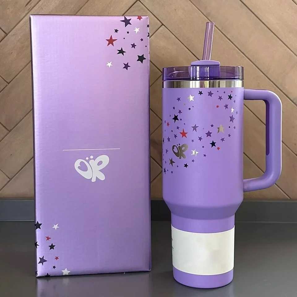 40oz Double-Layer Insulated Cup with Lid Straw Water Cup Stainless Steel Vacuum Insulated Mug for Cold Hot BeveragesT250220