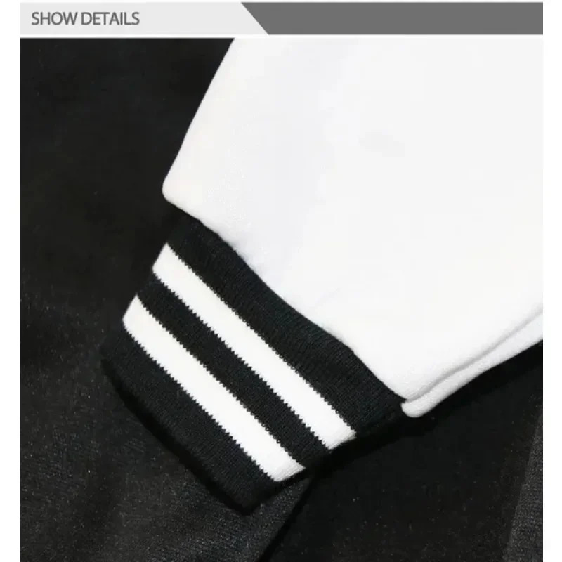 Usa American Tv Movies Teen Wolf Classical Fashion Baseball Jacket Polyester Motorcycle Jacket Coat Men Winter Tops 250219