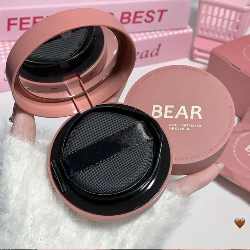 Moisturizing Concealer Air Cushion Compact Cream Skin Foundation Waterproof Brighten High Coverage Base Korean makeup Cosmetics 250217