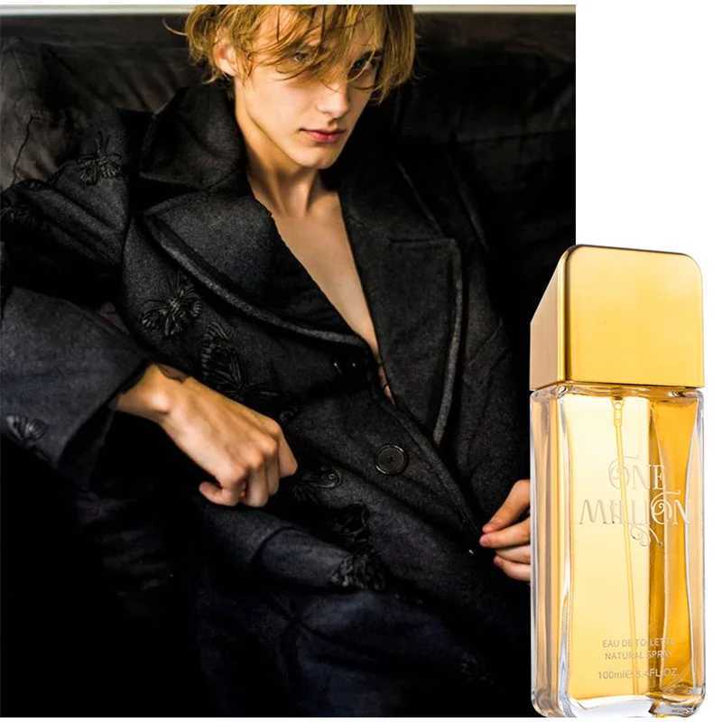 New Gold Millionaire Prive Mens Perfume 100ml Seductive Wood Leather Fragrance Lasting Fragrance High-end Valentines Day GiftXJ250220