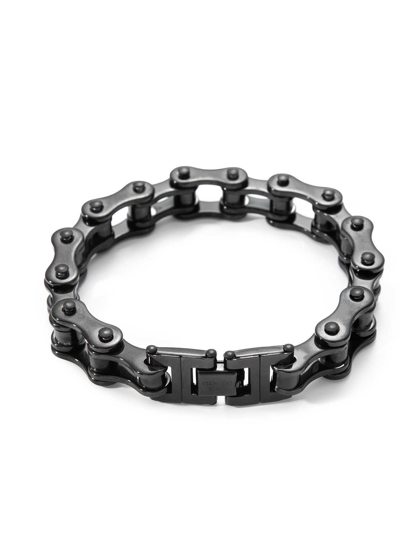 Charm Bracelets Hot selling trendy stainless steel bracelet motorcycle chain confident car titanium steel personalized bracelet mens bracelet H25220