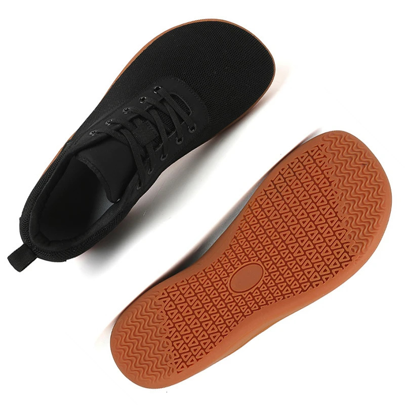 Mens Wide Minimalist Barefoot Sneakers | Unisex Zero Drop Sole Optimal Relaxation 250219