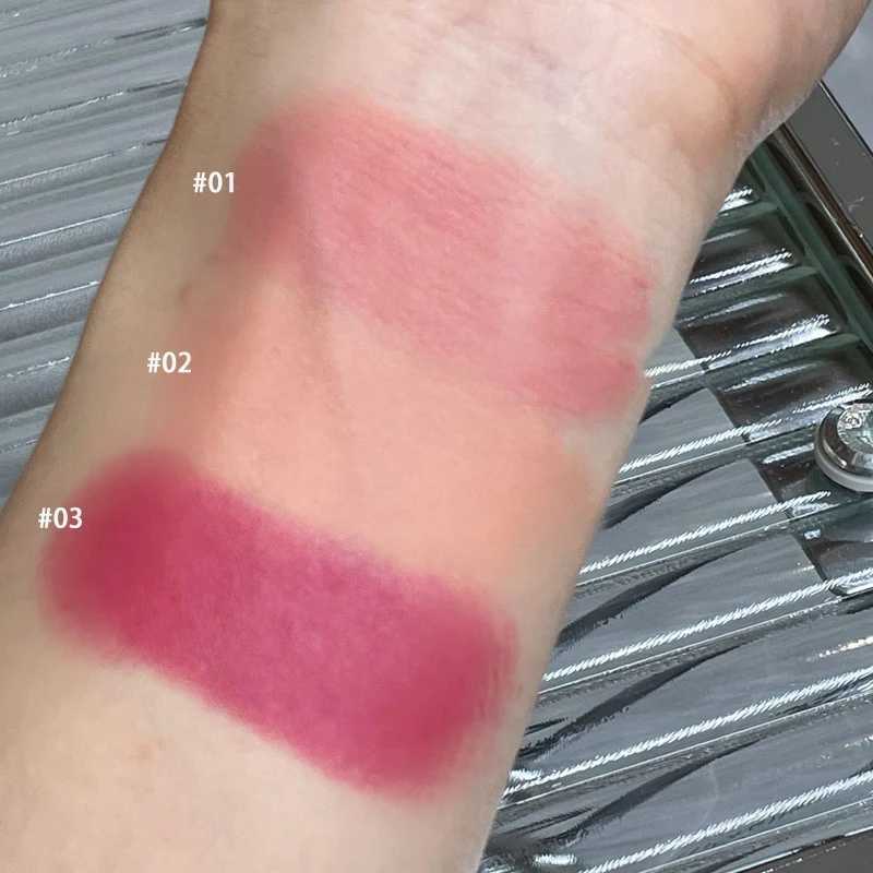 HERORANGE~Double head sponge monochrome powder best cream natural color red expansion color cosmetic ring rouge stickW250220