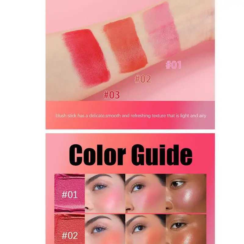 Makeup B Stick Waterproof Multi-purpose Facial Nourishing B Stick Cheek Natural Ber Cute Korean Makeup for WomenW250220